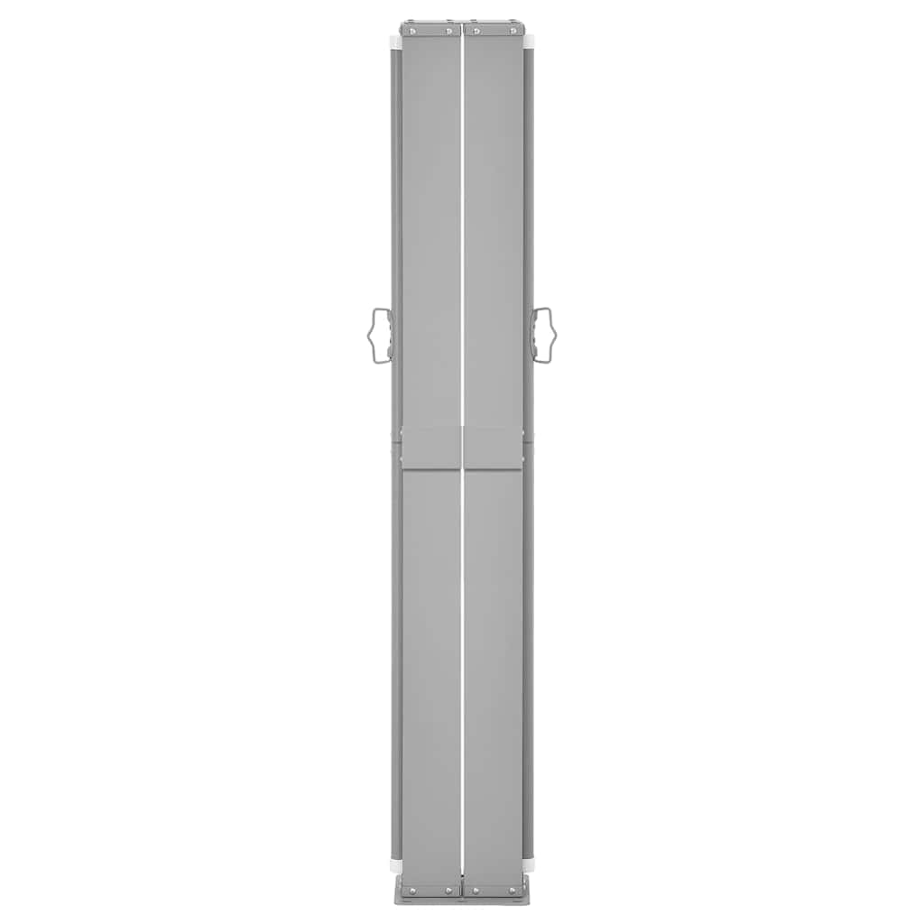 Tenda Laterale Retrattile per Patio 140x1200 cm Crema