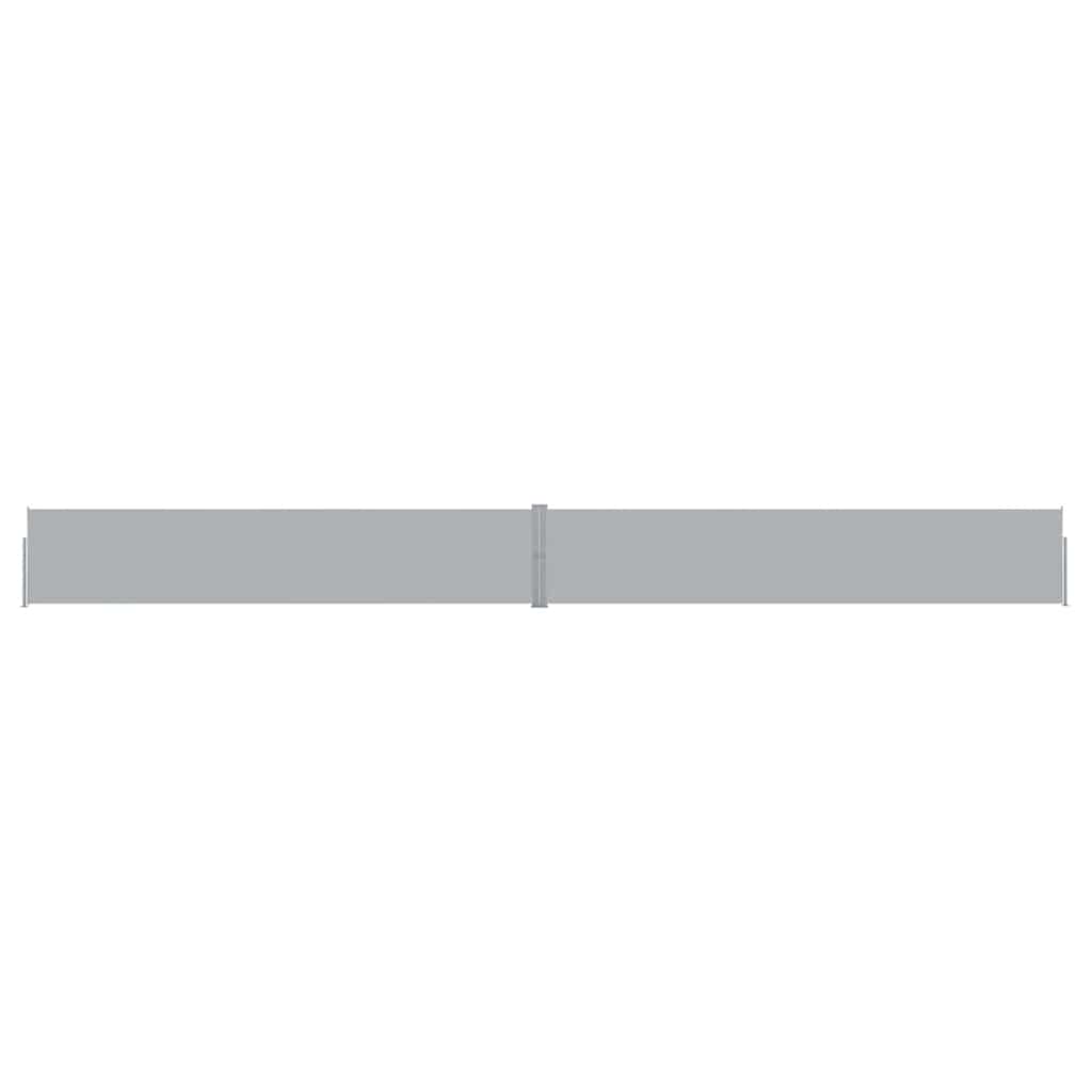 Tenda Laterale Retrattile per Patio 140x1200 cm Antracite | homemem39