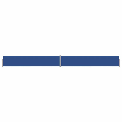 Tenda Laterale Retrattile per Patio 140x1200 cm Blu | homemem39