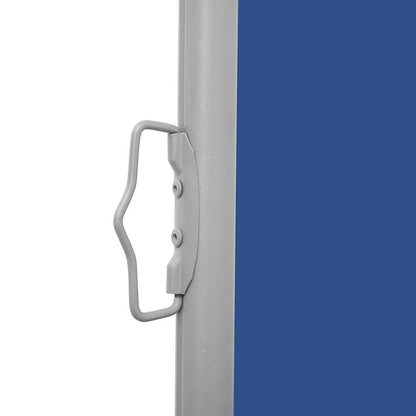 Tenda Laterale Retrattile per Patio 140x1200 cm Blu | homemem39