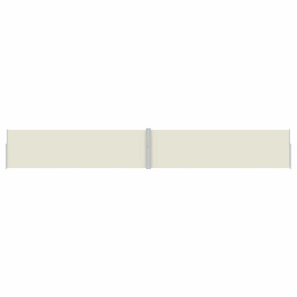 Tenda Laterale Retrattile per Patio 170x1200 cm Crema
