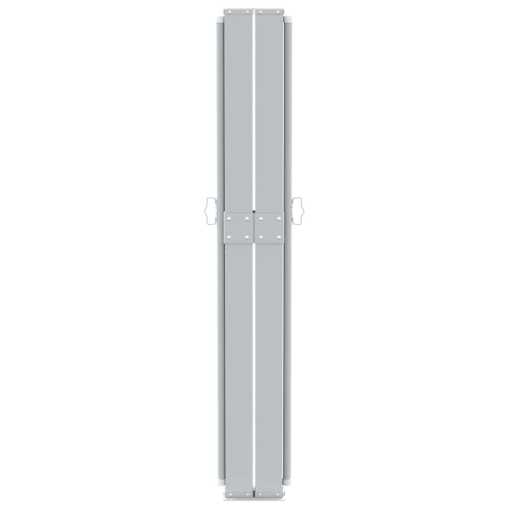 Tenda Laterale Retrattile per Patio 170x1200 cm Crema | homemem39