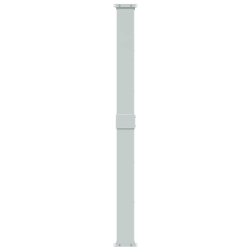 Tenda Laterale Retrattile per Patio 170x1200 cm Crema