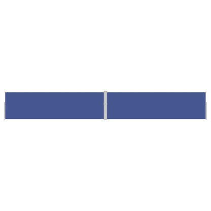 Tenda Laterale Retrattile per Patio 170x1200 cm Blu | homemem39