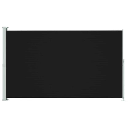 Tenda Laterale Retrattile per Patio 180x300 cm Nera | homemem39