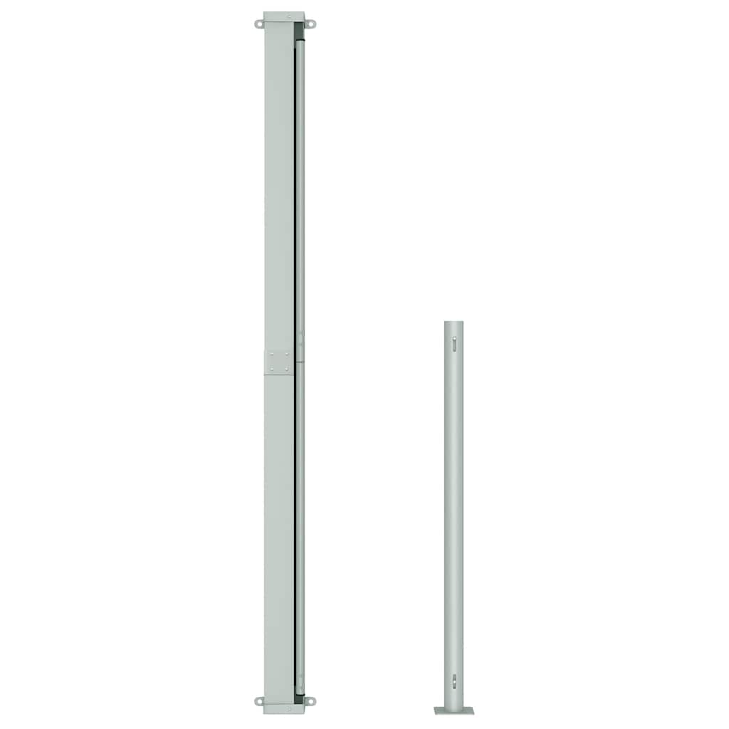 Tenda Laterale Retrattile per Patio 180x300 cm Nera | homemem39