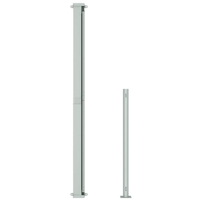Tenda Laterale Retrattile per Patio 180x300 cm Nera | homemem39