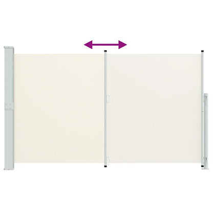 Tenda Laterale Retrattile per Patio 180x300 cm Crema