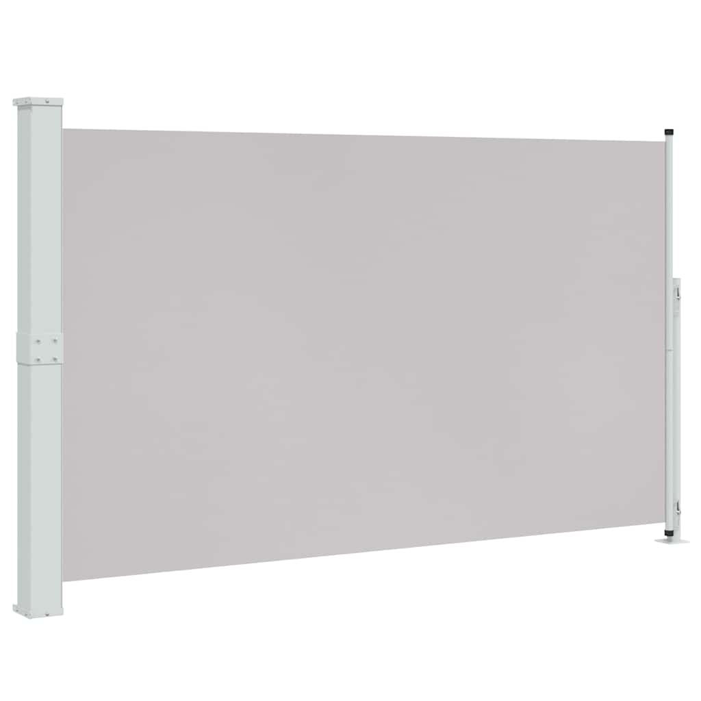 Tenda Laterale Retrattile per Patio 180x300 cm Grigia