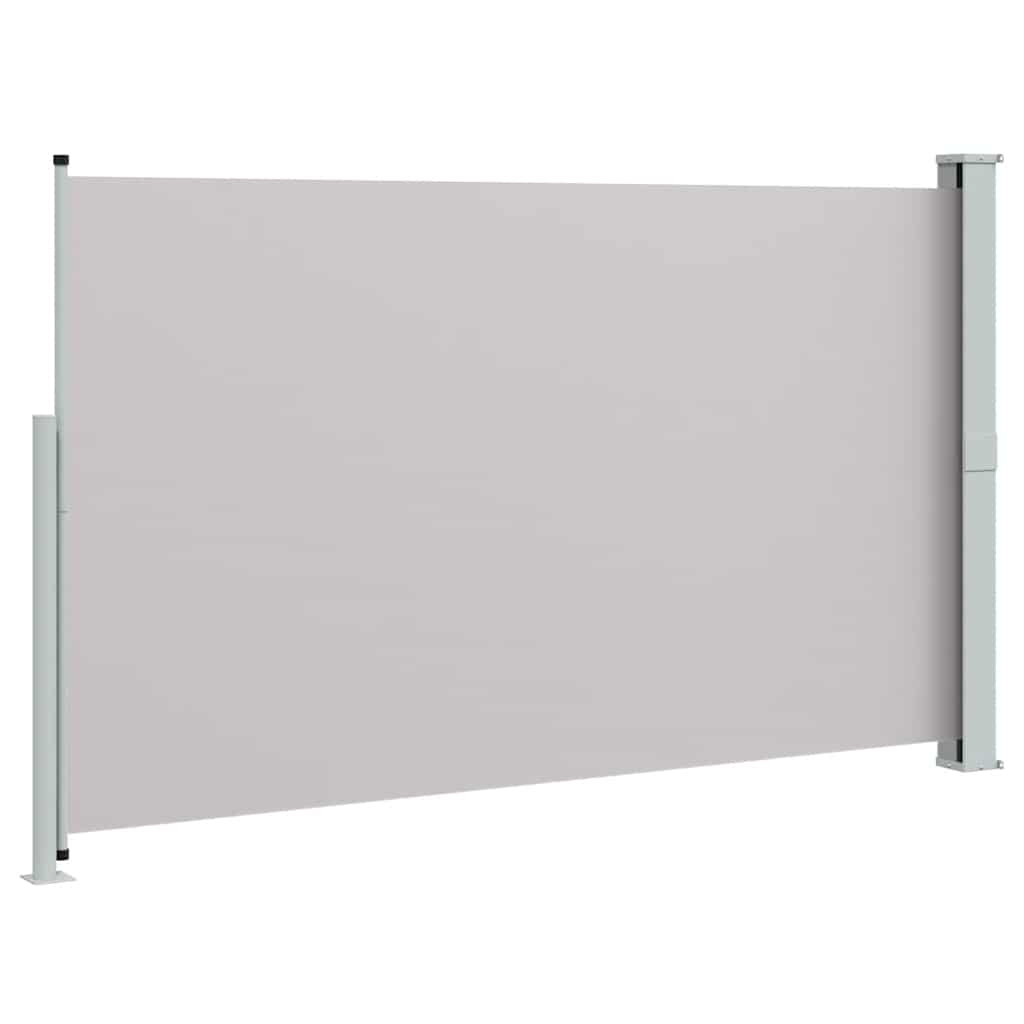 Tenda Laterale Retrattile per Patio 180x300 cm Grigia | homemem39