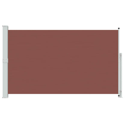 Tenda Laterale Retrattile per Patio 180x300 cm Marrone