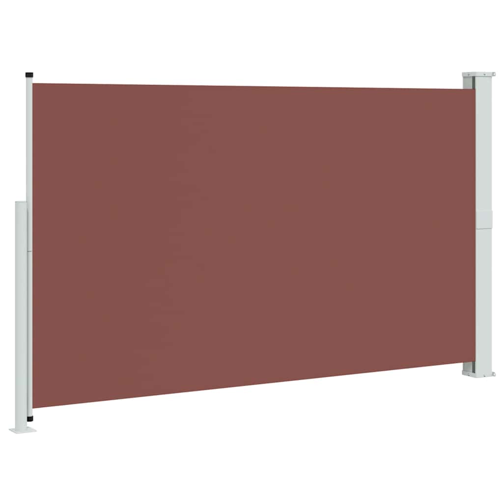 Tenda Laterale Retrattile per Patio 180x300 cm Marrone | homemem39