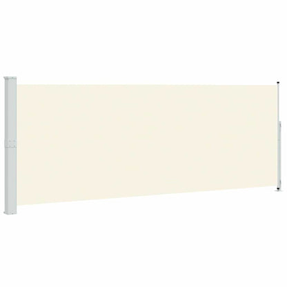 Tenda Laterale Retrattile per Patio 180x500 cm Crema