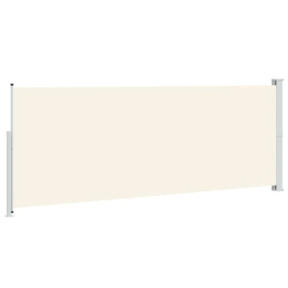 Tenda Laterale Retrattile per Patio 180x500 cm Crema