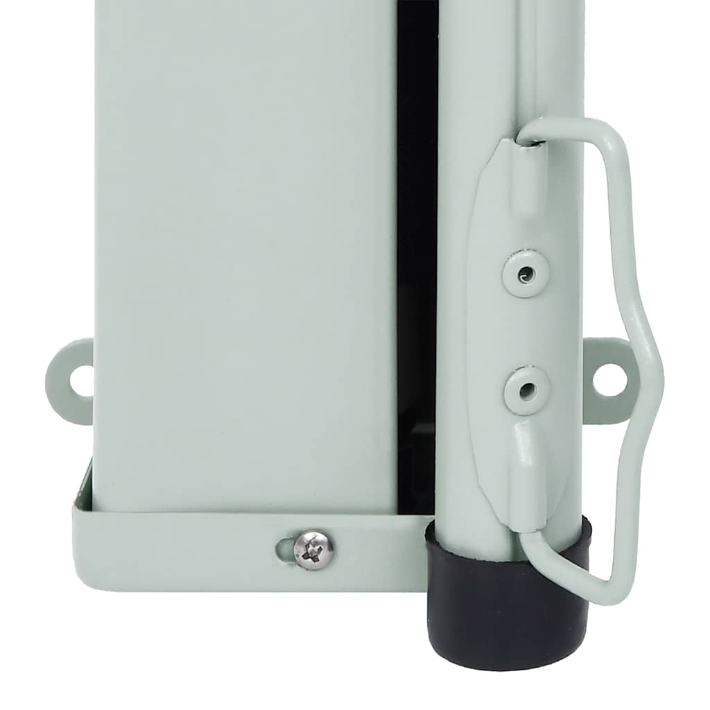 Retractable Side Awning for Patio 180x500 cm Grey