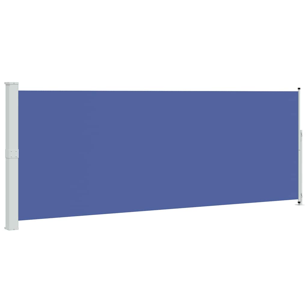 Tenda Laterale Retrattile per Patio 180x500 cm Blu | homemem39