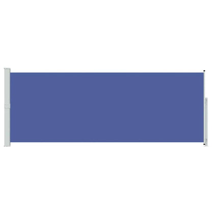 Tenda Laterale Retrattile per Patio 180x500 cm Blu