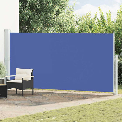 Tenda Laterale Retrattile per Patio 180x500 cm Blu | homemem39