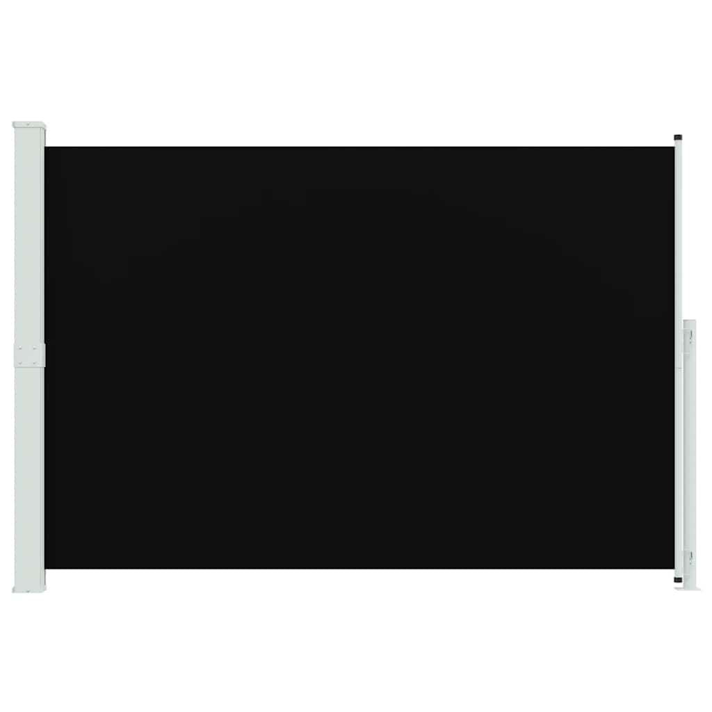 Tenda Laterale Retrattile per Patio 200x300 cm Nero
