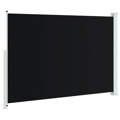 Tenda Laterale Retrattile per Patio 200x300 cm Nero | homemem39