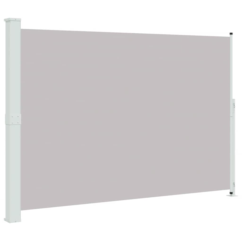 Tenda Laterale Retrattile per Patio 200x300 cm Grigia
