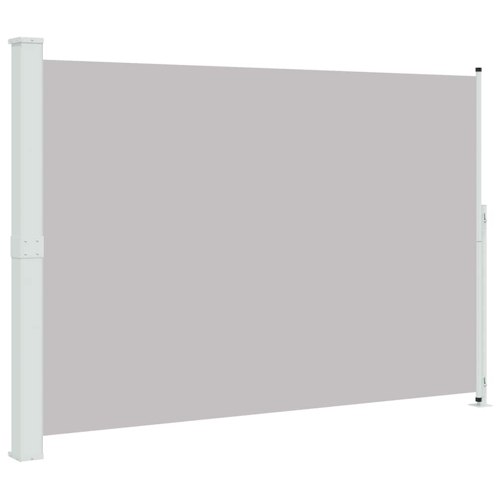 Tenda Laterale Retrattile per Patio 200x314 cm Grigia