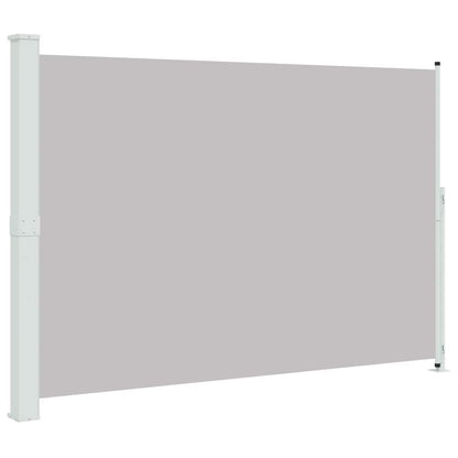 Tenda Laterale Retrattile per Patio 200x314 cm Grigia