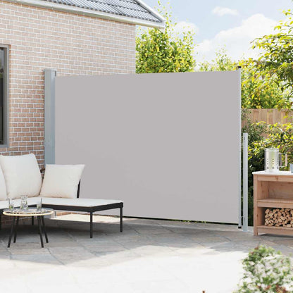 Tenda Laterale Retrattile per Patio 200x300 cm Grigia | homemem39