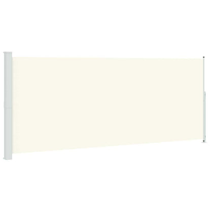 Tenda Laterale Retrattile per Patio 200x500 cm Crema