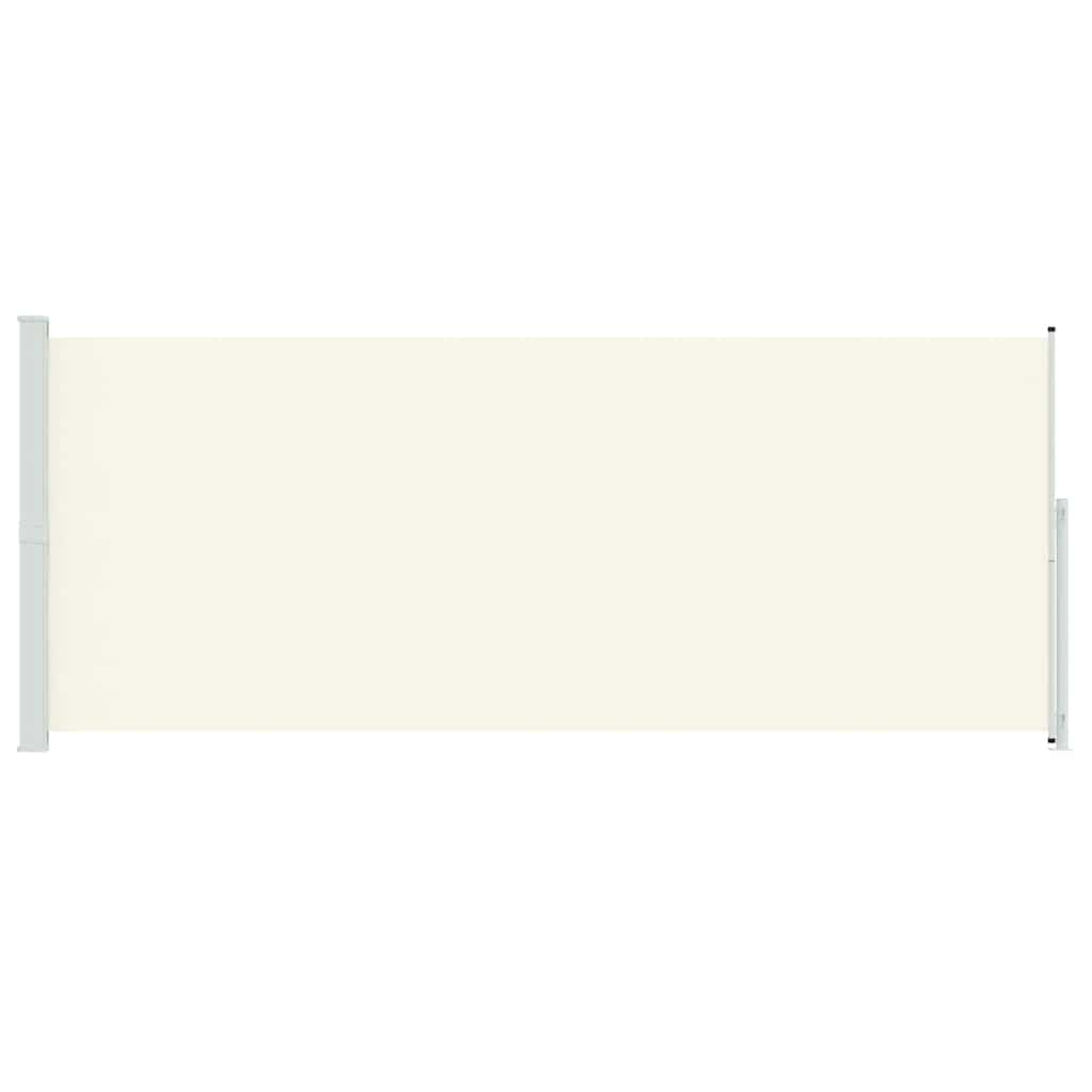 Tenda Laterale Retrattile per Patio 200x500 cm Crema
