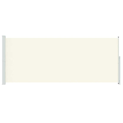 Tenda Laterale Retrattile per Patio 200x500 cm Crema