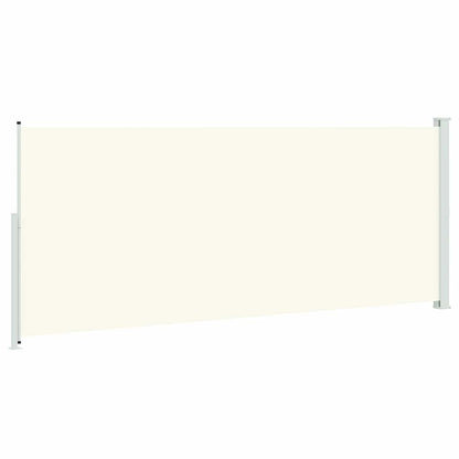 Tenda Laterale Retrattile per Patio 200x500 cm Crema