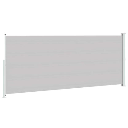 Tenda Laterale Retrattile per Patio 200x514 cm Grigia