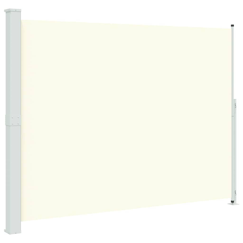 Tenda Laterale Retrattile per Patio 220x300 cm Crema