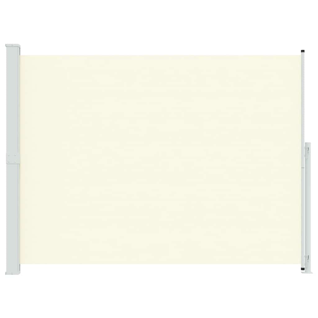 Tenda Laterale Retrattile per Patio 220x300 cm Crema
