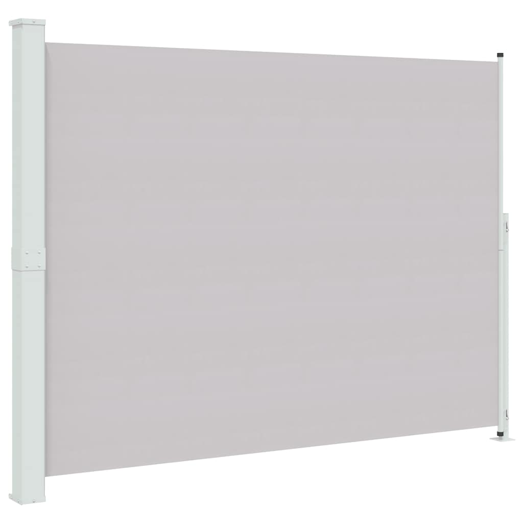 Tenda Laterale Retrattile per Patio 220x300 cm Grigia | homemem39