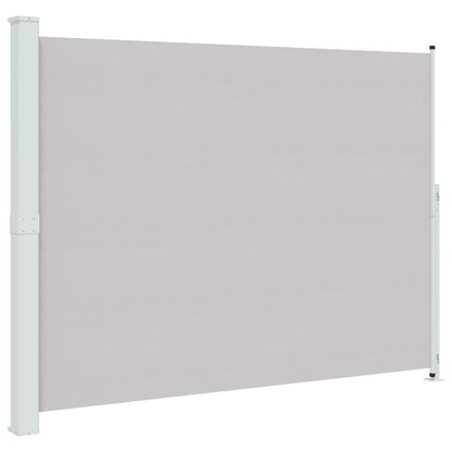 Tenda Laterale Retrattile per Patio 220x314 cm Grigia