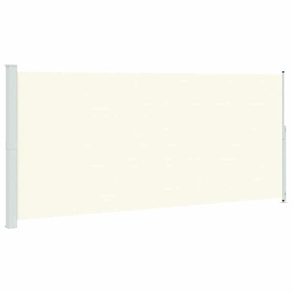 Tenda Laterale Retrattile per Patio 220x500 cm Crema | homemem39