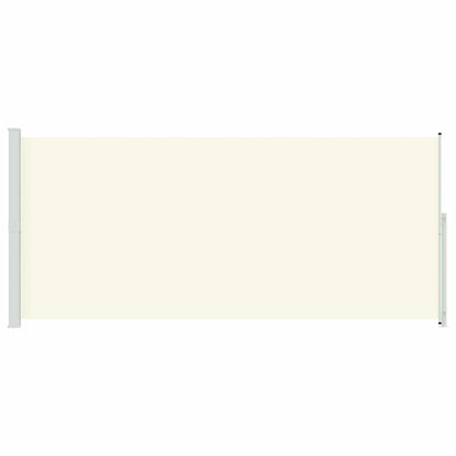 Tenda Laterale Retrattile per Patio 220x500 cm Crema