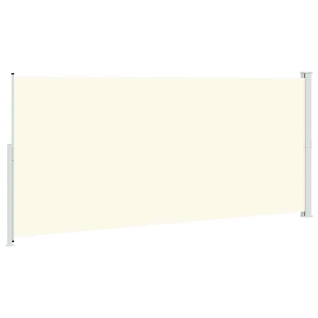Tenda Laterale Retrattile per Patio 220x500 cm Crema | homemem39