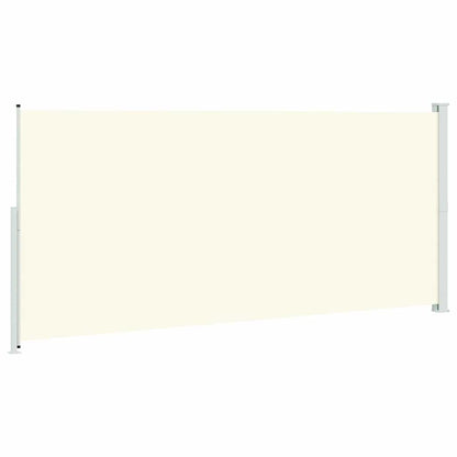 Tenda Laterale Retrattile per Patio 220x500 cm Crema