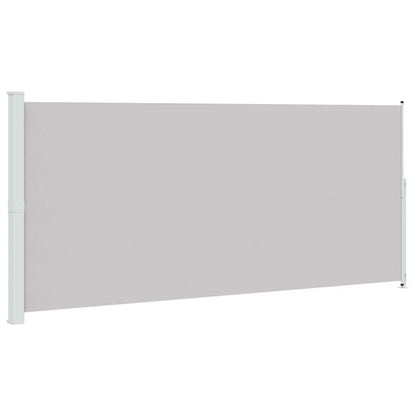 Tenda Laterale Retrattile per Patio 220x500 cm Grigia