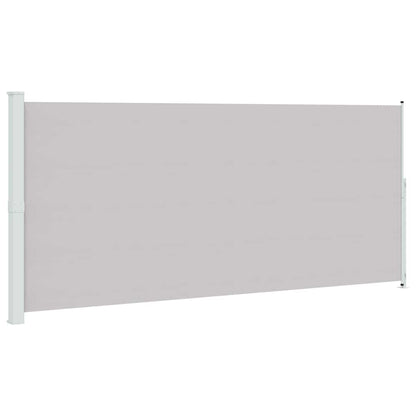 Tenda Laterale Retrattile per Patio 220x514 cm Grigia