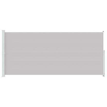 Tenda Laterale Retrattile per Patio 220x500 cm Grigia