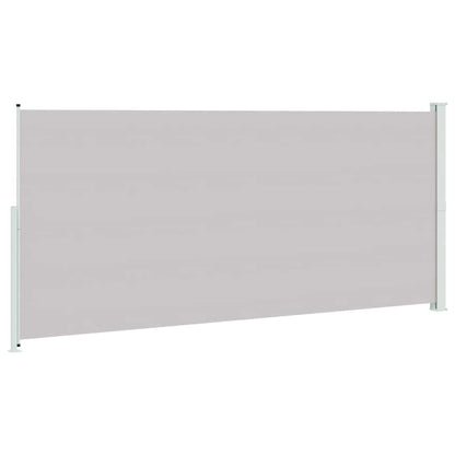 Tenda Laterale Retrattile per Patio 220x500 cm Grigia | homemem39