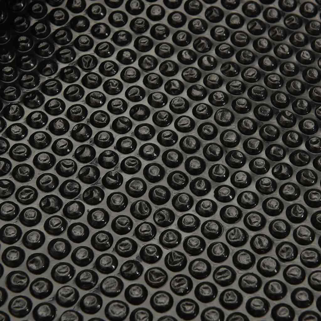 Copripiscina Rettangolare 500x300 cm in PE Nero | homemem39