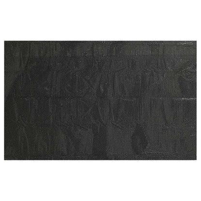 Copripiscina Rettangolare 600x400 cm in PE Nero