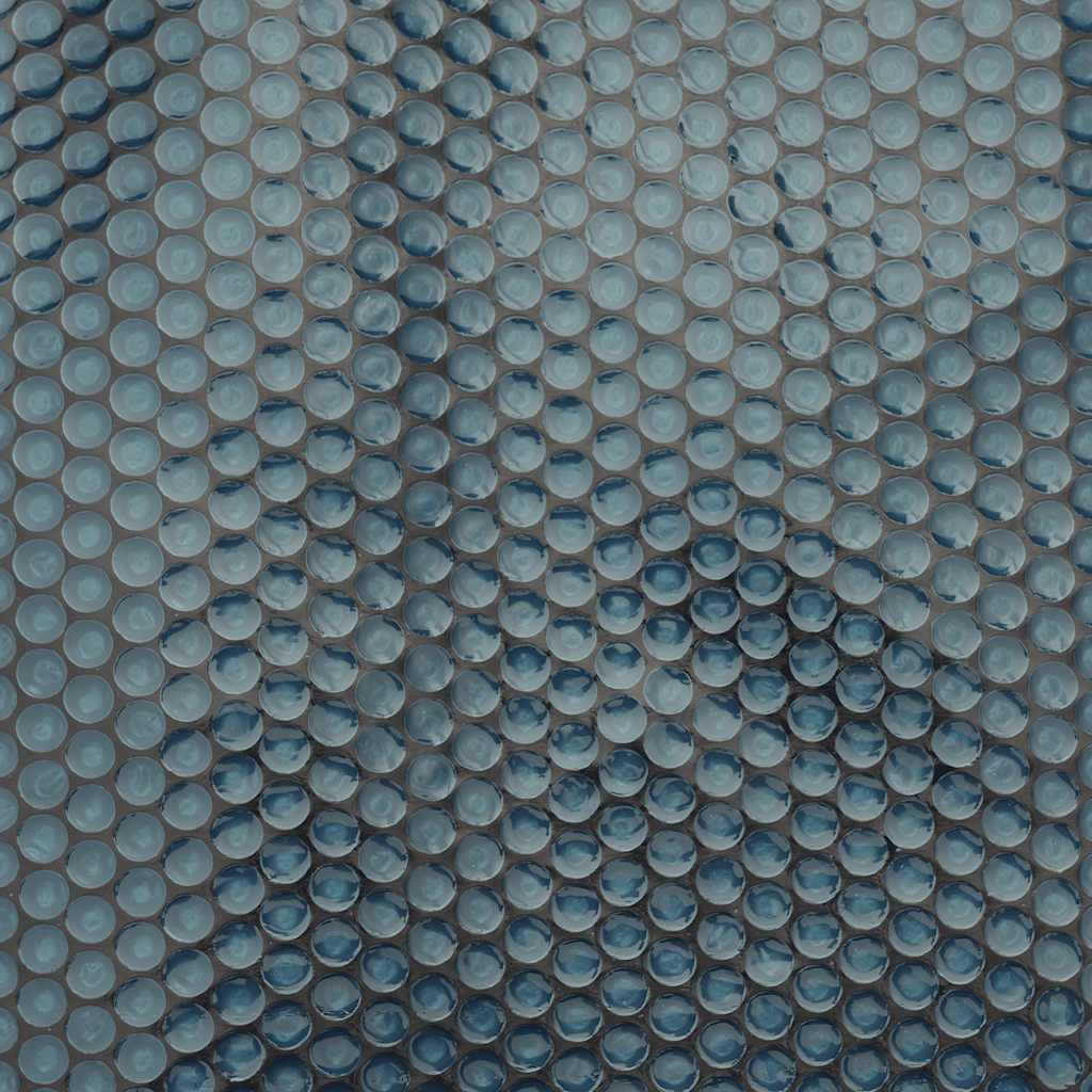 Pellicola Galleggiante Solare PE Piscina 600x400 cm Nero e Blu