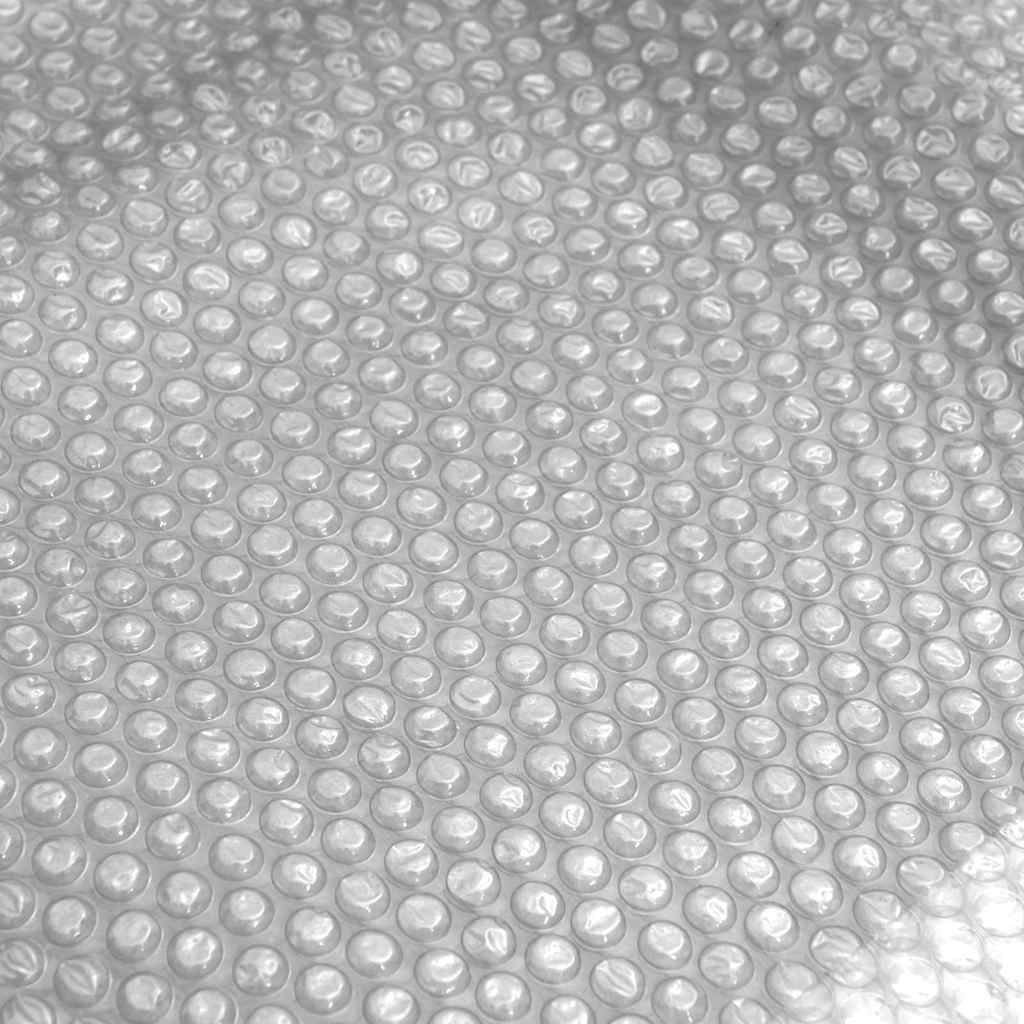 Pellicola Galleggiante Solare PE Piscina 381 cm Grigia - homemem39