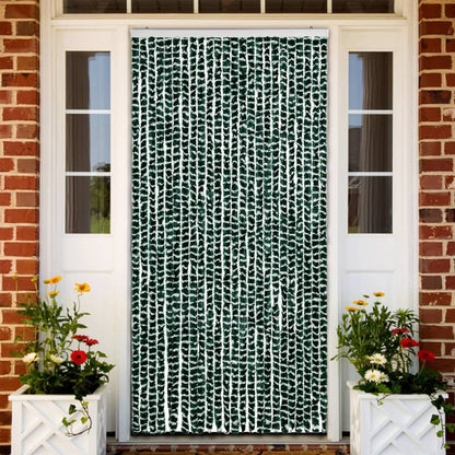 Zanzariera Verde e Bianco 100x220 cm Ciniglia - homemem39